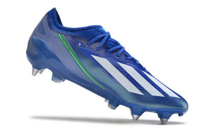 Adidas X Crazyfast.1 Brazil SG Low-Tops Soccer Cleats - Blue/White/Yellow