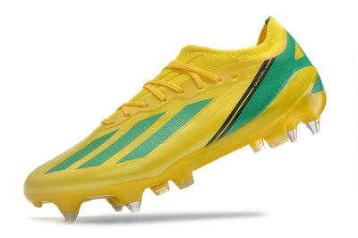 Adidas X Crazyfast.1 Australia SG Low-Tops Soccer Cleats - Yellow/Green/Black