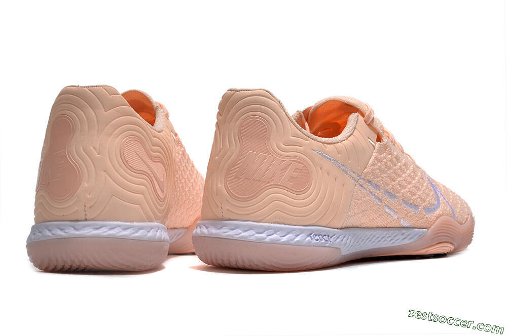 Nike React Gato IC Low-Tops Soccer Shoes - Pink/White 6