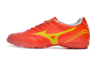 Mizuno Monarcida Neo Ckassic TF Low-Tops Soccer Shoes - Red/Gold