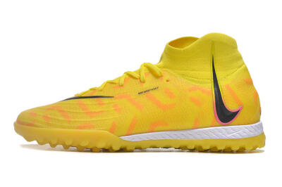 Nike Phantom Luna Elite NU TF High-Tops Soccer Shoes - Yellow/Red/Black