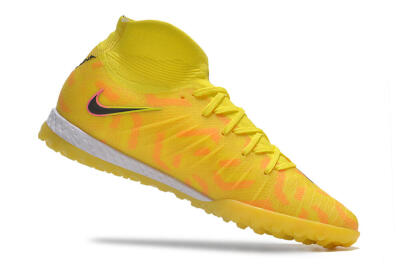 Nike Phantom Luna Elite NU TF High-Tops Soccer Shoes - Yellow/Red/Black