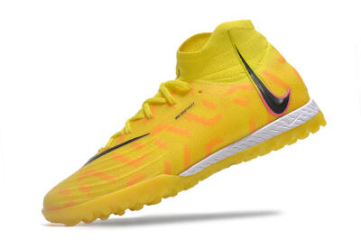 Nike Phantom Luna Elite NU TF High-Tops Soccer Shoes - Yellow/Red/Black