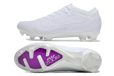 Nike Air Zoom Mercurial Vapor 15 Elite Change Color In Sunlight FG Low-Tops Soccer Cleats - White/Purple