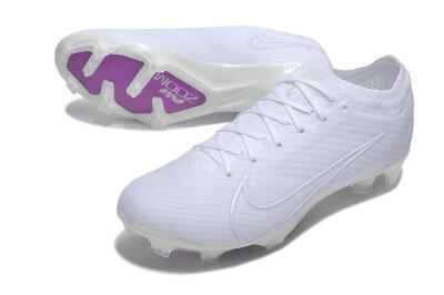 Nike Air Zoom Mercurial Vapor 15 Elite Change Color In Sunlight FG Low-Tops Soccer Cleats - White/Purple