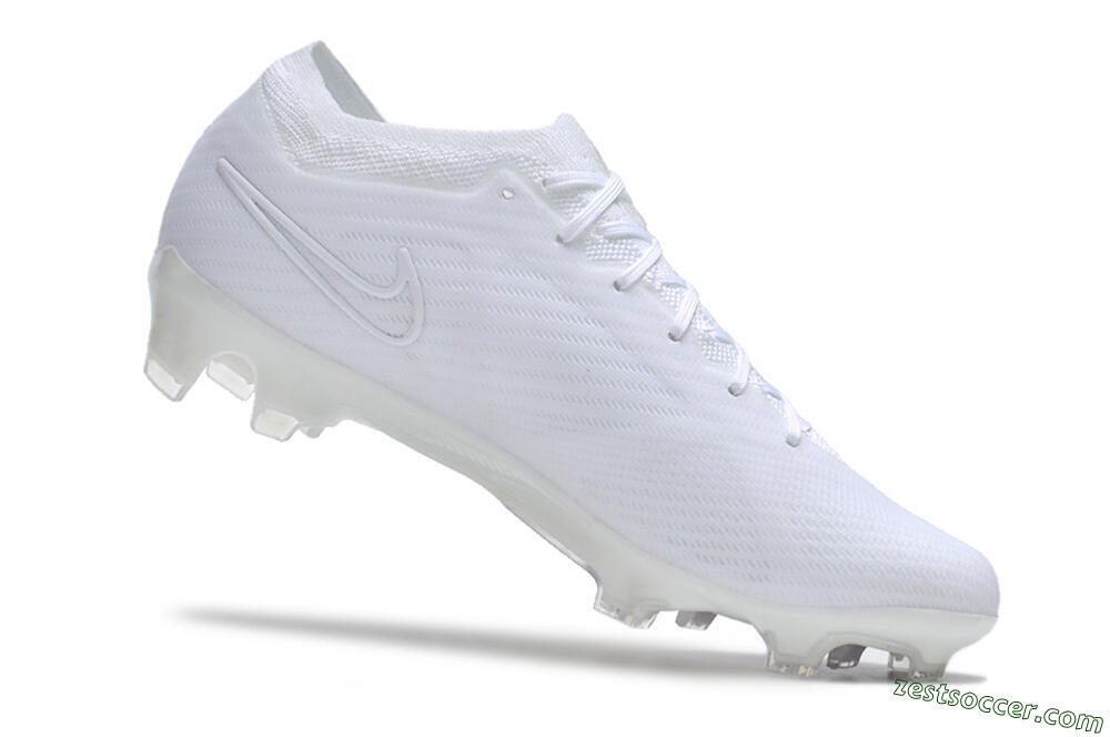 Nike Air Zoom Mercurial Vapor 15 Elite Change Color In Sunlight FG Low-Tops Soccer Cleats - White/Purple 4