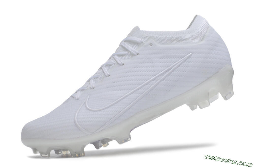 Nike Air Zoom Mercurial Vapor 15 Elite Change Color In Sunlight FG Low-Tops Soccer Cleats - White/Purple 5