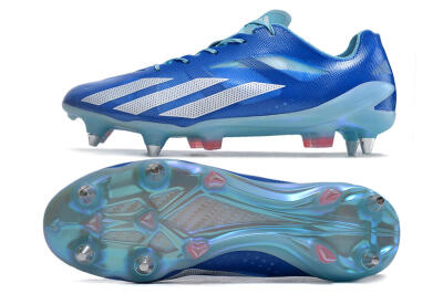 Adidas X Crazyfast.1 SG Low-Tops Soccer Cleats - Blue/White/Red