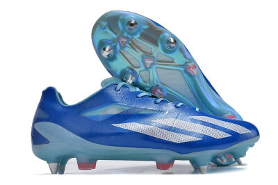 Adidas X Crazyfast.1 SG Low-Tops Soccer Cleats - Blue/White/Red