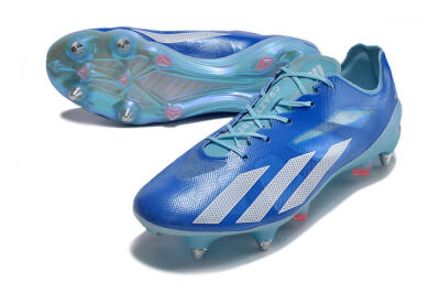 Adidas X Crazyfast.1 SG Low-Tops Soccer Cleats - Blue/White/Red
