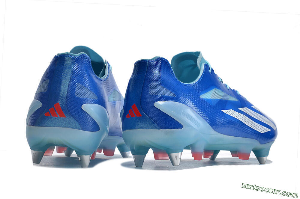 Adidas X Crazyfast.1 SG Low-Tops Soccer Cleats - Blue/White/Red 6