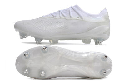 Adidas X Crazyfast.1 SG Low-Tops Soccer Cleats - Whtie/White