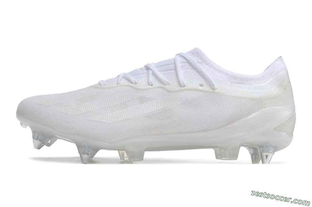 Adidas X Crazyfast.1 SG Low-Tops Soccer Cleats - Whtie/White 2