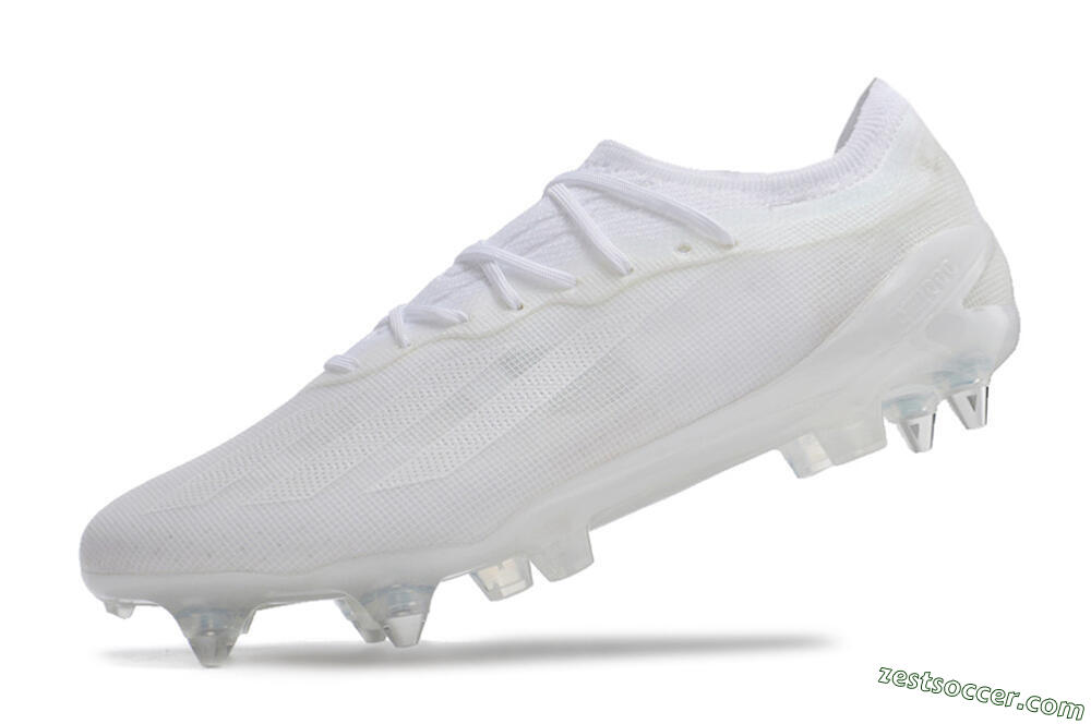 Adidas X Crazyfast.1 SG Low-Tops Soccer Cleats - Whtie/White 5