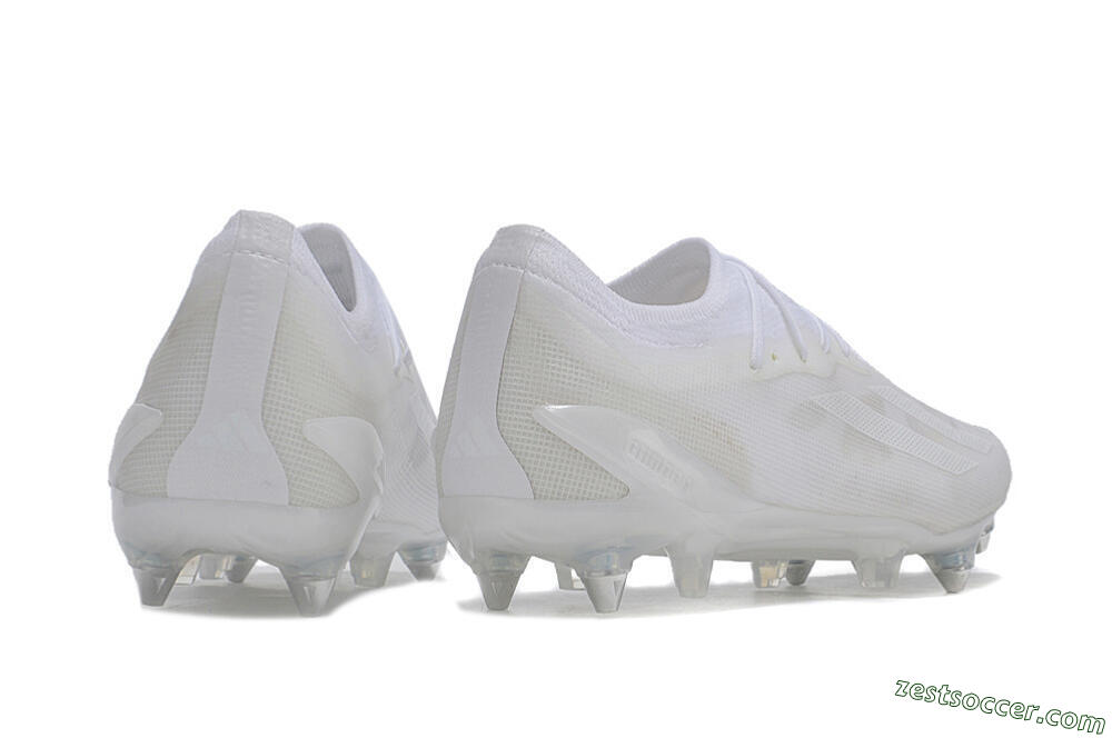 Adidas X Crazyfast.1 SG Low-Tops Soccer Cleats - Whtie/White 6
