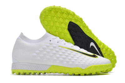 Nike Phantom Ultra Venom TF Low-Tops Soccer Shoes - White/Yellow/Black