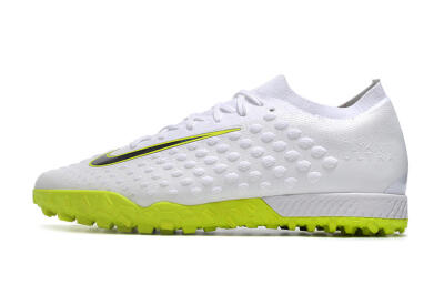 Nike Phantom Ultra Venom TF Low-Tops Soccer Shoes - White/Yellow/Black