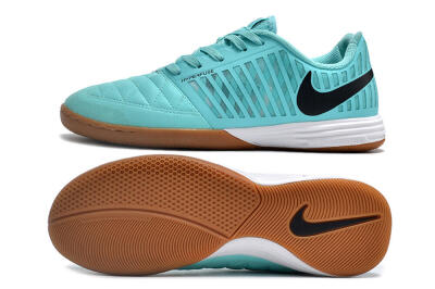 Nike Lunar Gato 2 IC Low-Tops Soccer Shoes - Jade/Black/White
