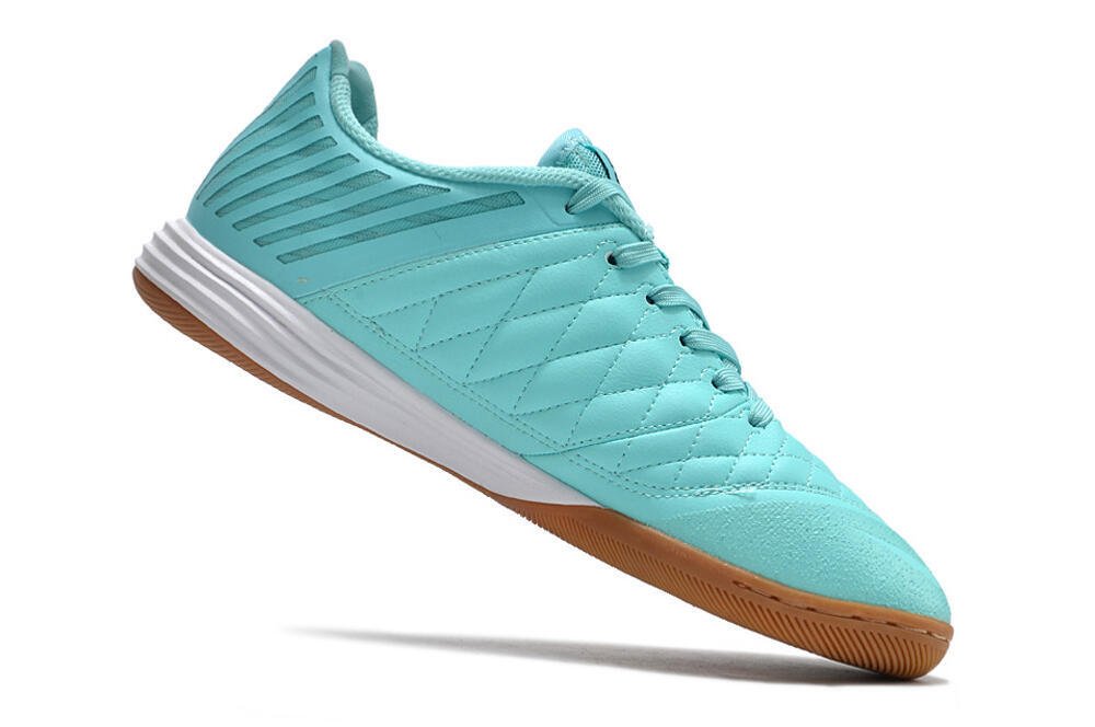 Nike Lunar Gato 2 IC Low-Tops Soccer Shoes - Jade/Black/White 4