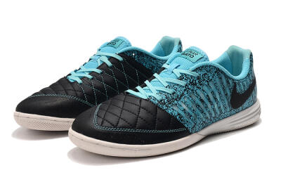 Nike Lunar Gato 2 IC Low-Tops Soccer Shoes - Black/Jade/White