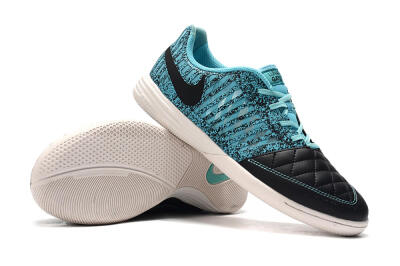 Nike Lunar Gato 2 IC Low-Tops Soccer Shoes - Black/Jade/White
