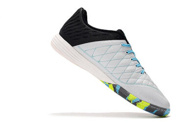 Nike Lunar Gato 2 IC Low-Tops Soccer Shoes - Black/Blue/Yellow