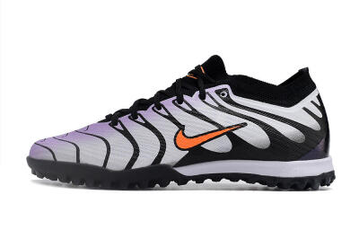 Nike Air Zoom Mercurial Vapor 14 Elite TF Low-Tops Soccer Shoes - Purple/Black/Orange