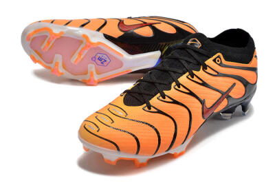 Nike Air Zoom Mercurial Vapor 15 Elite FG Low-Tops Soccer Cleats - Orange/Black/Red