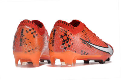 Nike AIR Zoom Mercurial Vapor 15 Elite FG Low-Tops Soccer Cleats - Orange/White/Black