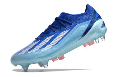 Adidas X Crazyfast.1 SG Low-Tops Soccer Cleats - Jade/White/Blue