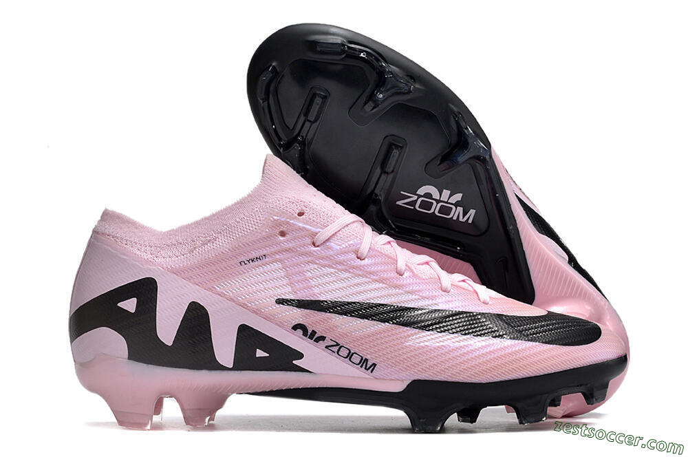 Nike Air Zoom Mercurial Vapor 15 Elite FG Low-Tops Soccer Cleats - Purple/Black 0