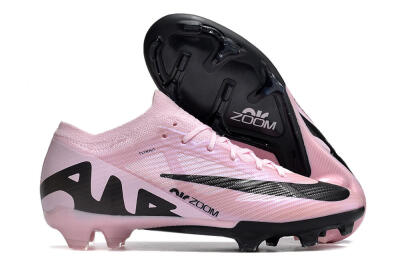 Nike Air Zoom Mercurial Vapor 15 Elite FG Low-Tops Soccer Cleats - Purple/Black