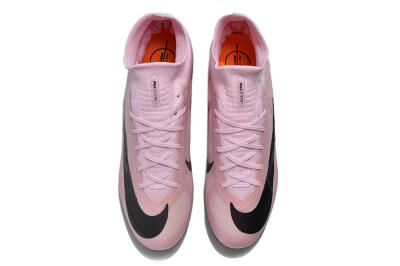 Nike Air Zoom Mercurial Superfly 9 Elite FG High-Tops Soccer Cleats - Pink/Black