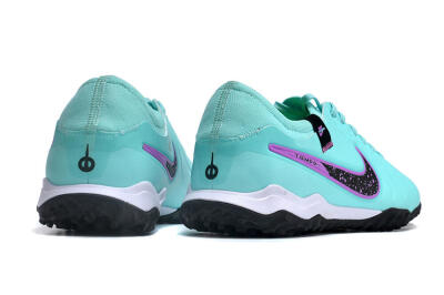 Nike Tiempo Legend 10 TF Low-Tops Soccer Shoes - Blue/Black/Purple