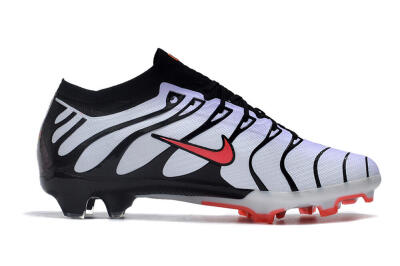 Nike Air Zoom Mercurial Vapor 15 Elite FG Low-Tops Soccer Cleats - White/Black/Red