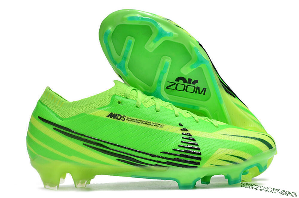 Nike Air Zoom Mercurial Vapor 15 Elite FG Low-Tops Soccer Cleats - Yellow/Black 0