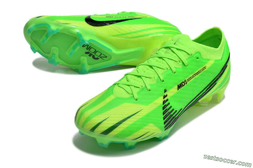 Nike Air Zoom Mercurial Vapor 15 Elite FG Low-Tops Soccer Cleats - Yellow/Black 3