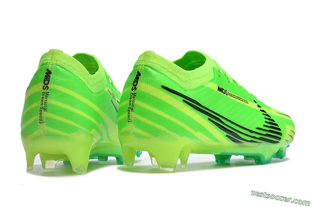 Nike Air Zoom Mercurial Vapor 15 Elite FG Low-Tops Soccer Cleats - Yellow/Black 6