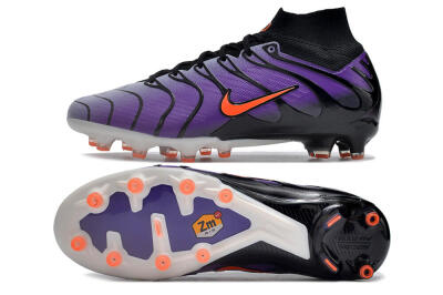 Nike Air Zoom Mercurial Superfly 9 Elite AG High-Tops Soccer Cleats - Purple/Black/Orange