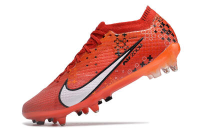 Nike Air Zoom Mercurial Vapor 15 Elite SG Low-Tops Soccer Cleats - Red/White/Black