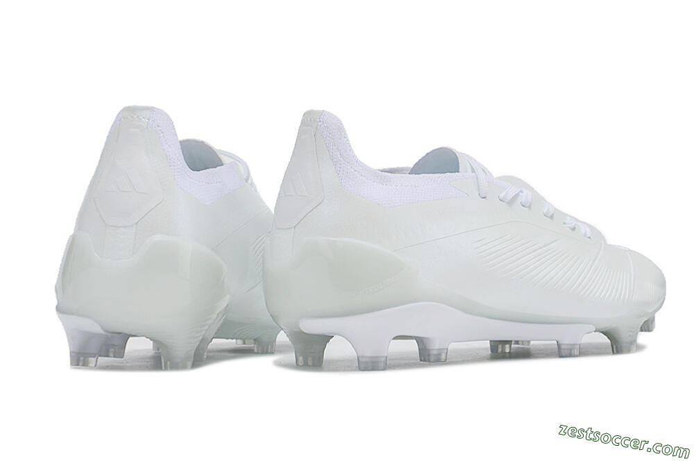 Adidas Predator Accuracy.1 FG Low-Tops Soccer Cleats - White/Beige 6