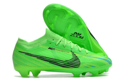 Nike Air Zoom Mercurial Vapor 15 Elite FG Low-Tops Soccer Cleats - Green/Black