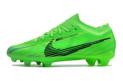 Nike Air Zoom Mercurial Vapor 15 Elite FG Low-Tops Soccer Cleats - Green/Black
