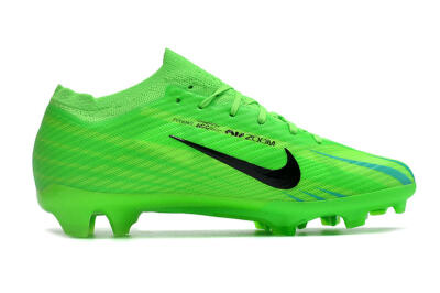 Nike Air Zoom Mercurial Vapor 15 Elite FG Low-Tops Soccer Cleats - Green/Black