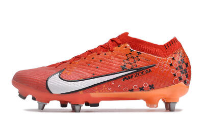 Nike Air Zoom Mercurial Vapor 15 SG Low-Tops Soccer Cleats - Red/White/Black