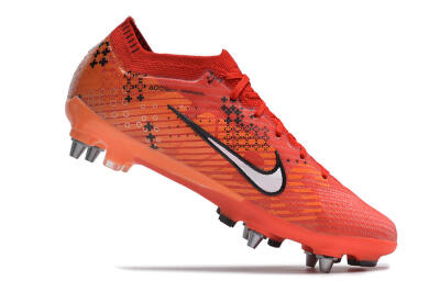 Nike Air Zoom Mercurial Vapor 15 SG Low-Tops Soccer Cleats - Red/White/Black