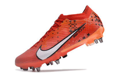 Nike Air Zoom Mercurial Vapor 15 SG Low-Tops Soccer Cleats - Red/White/Black