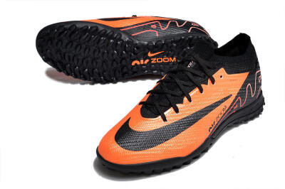 Nike Air Zoom Mercurial Vapor 15 Elite TF Low-Tops Soccer Shoes - Orange/Black
