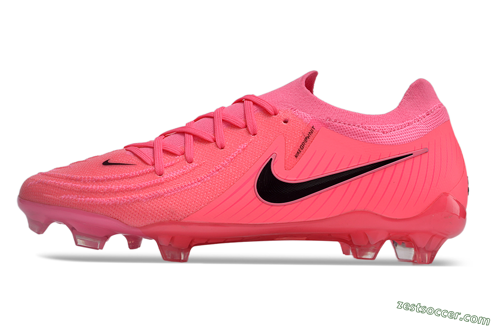 Nike Phantom Luna Elite NU FG Low-Tops Soccer Cleats - Pink/Black 2
