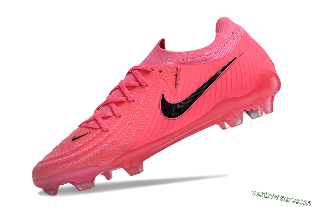 Nike Phantom Luna Elite NU FG Low-Tops Soccer Cleats - Pink/Black 5